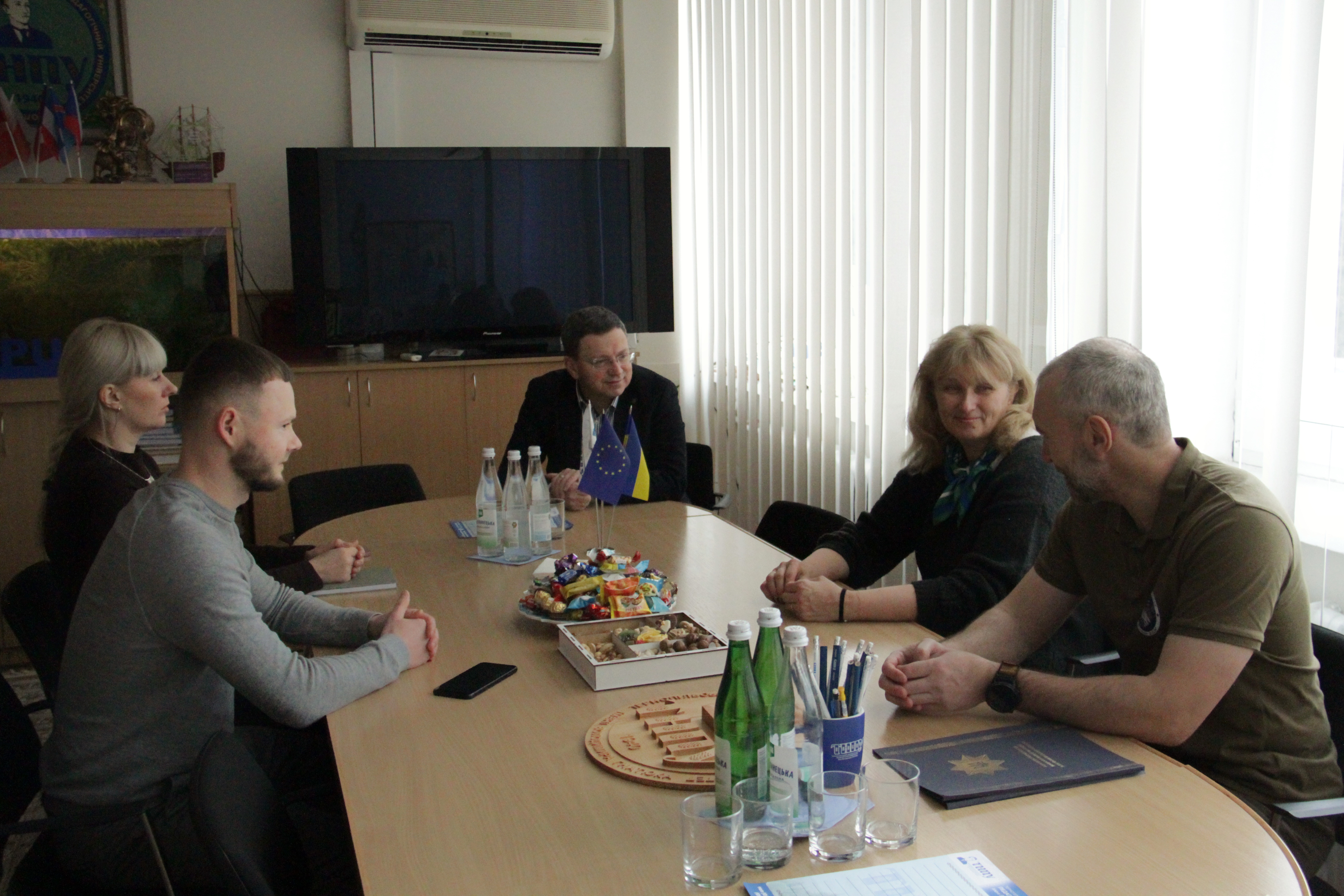 Moment z obhovorennia podalshoi spivpratsi